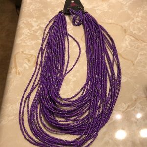 Stylish purple/silver set